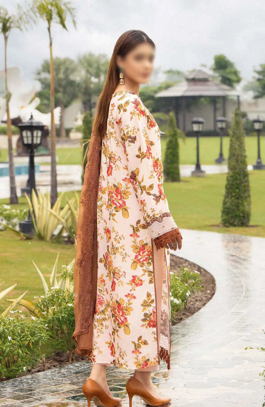 DIVA Embroidered Karandi Collection BY HUMDUM - Design 06
