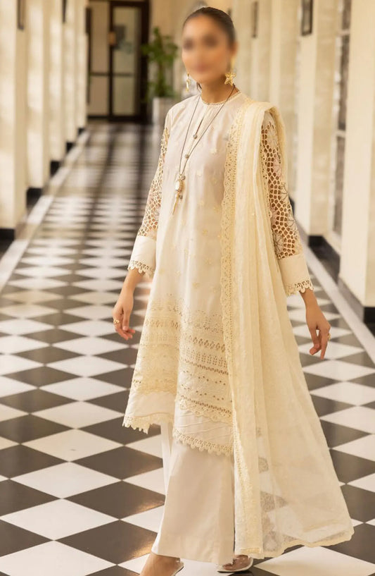 Mahees Exclusive Sequence Chikankari Lawn Collection 2024 - Design 06
