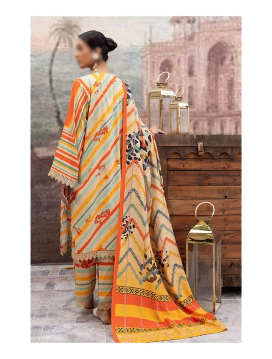 Design 06 Uraan By Zara Meer Printed Doriya Staple Collection Vol 10