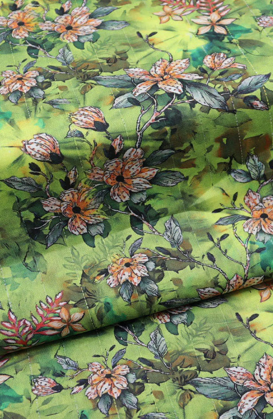 Classic Unstitched 2pcs Digital Printed Lawn Collection Vol-03 By Amna Khadija - Design 06