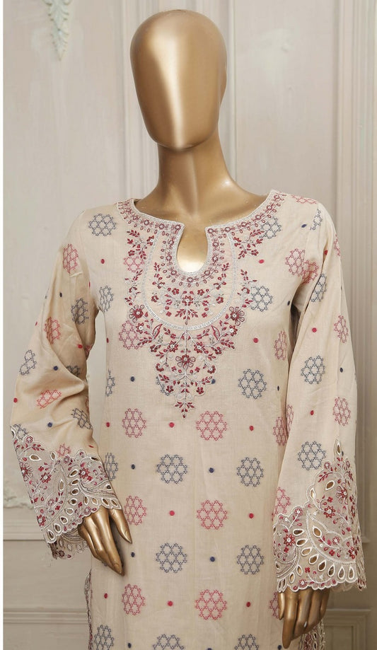Design 06 Bin Saeed Jacquard 2pcs Embroidered Collection Vol 02