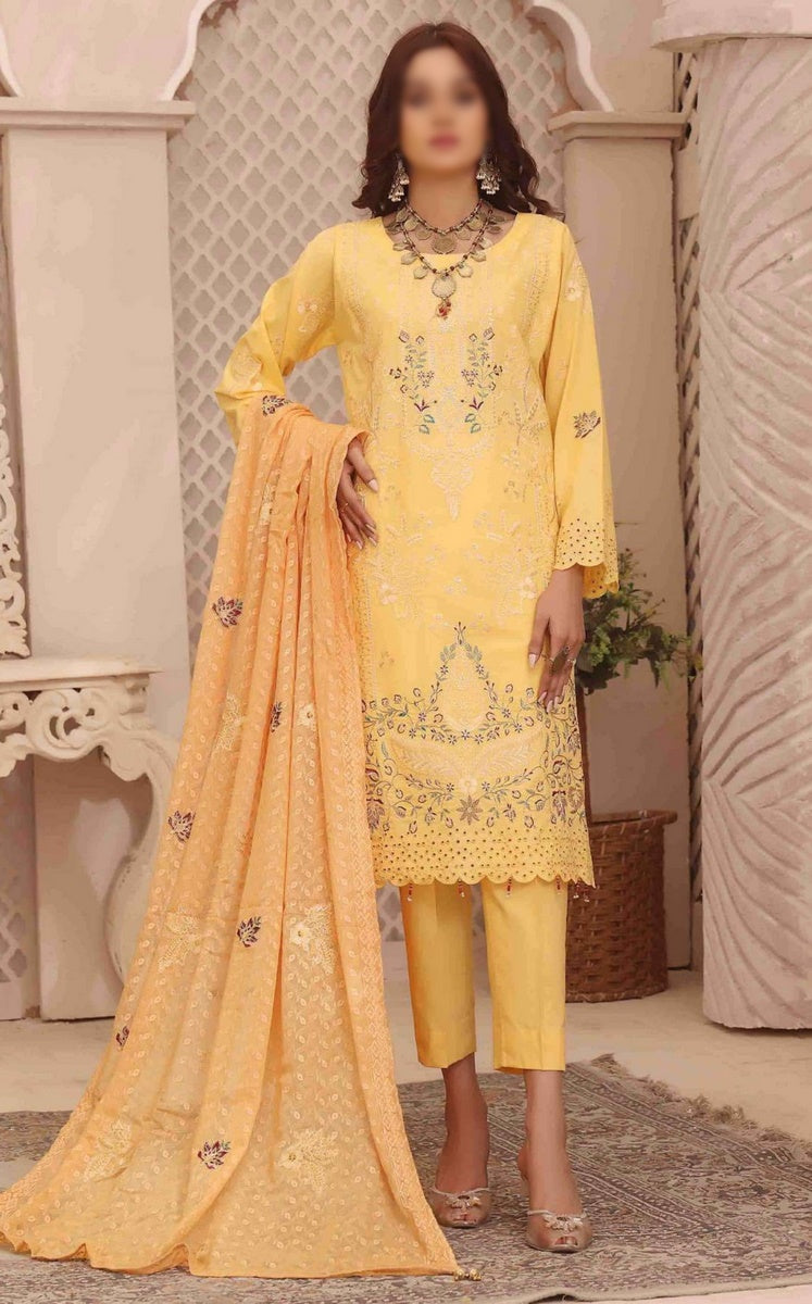 Alçiçek Hatun Chikankari Collection By Tawakkal Fabrics Design 07