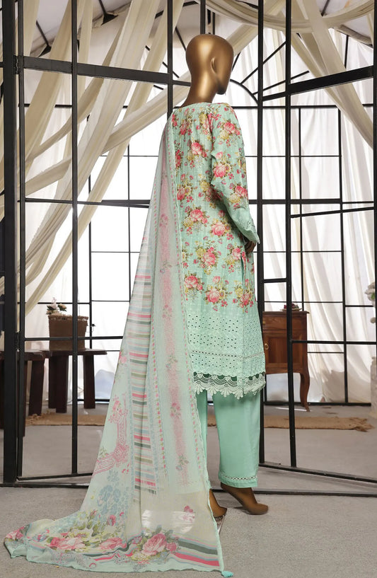 SADABAHAR Printkari Print Over Chikankari Collection 2024 - Design 07
