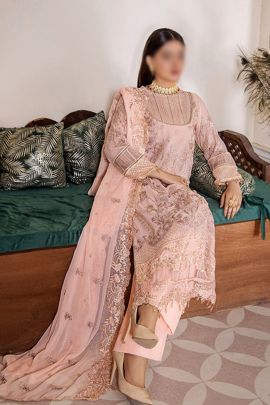 Pareesha Luxury Chiffon Collection By Humdum Collections - Design 07