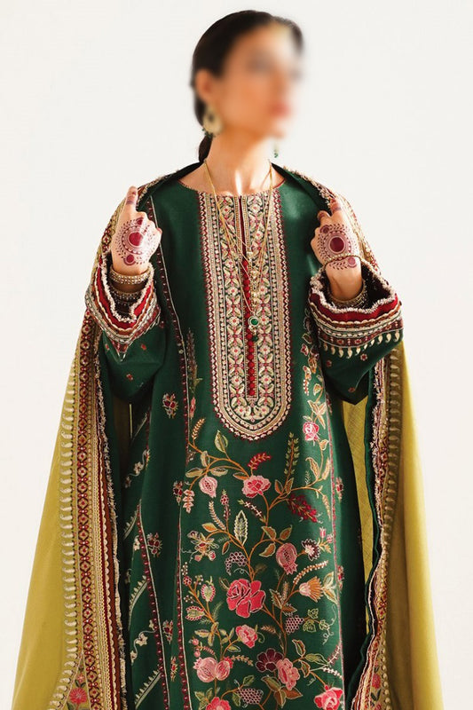 Zara Shahjahan Winter Shawl Collection 2023 - Design 07