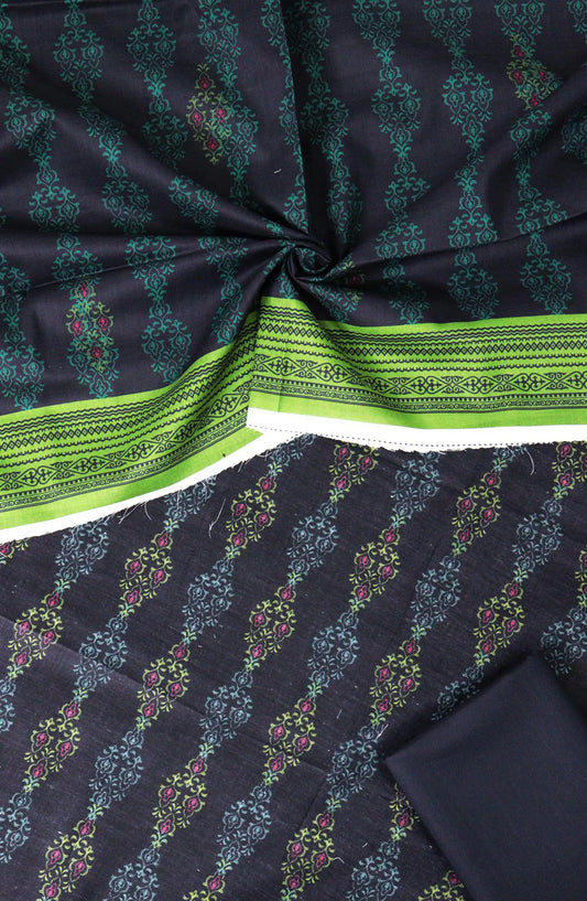 Mothers Collection unstitch suit with demask Dupatta - Design 07
