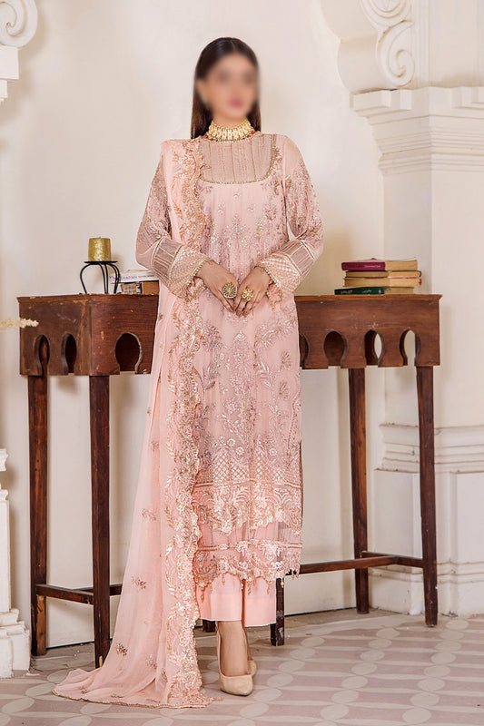 Pareesha Luxury Chiffon Collection By Humdum Collections - Design 07