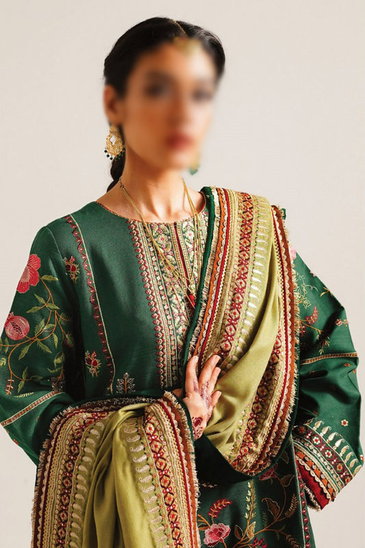 Zara Shahjahan Winter Shawl Collection 2023 - Design 07