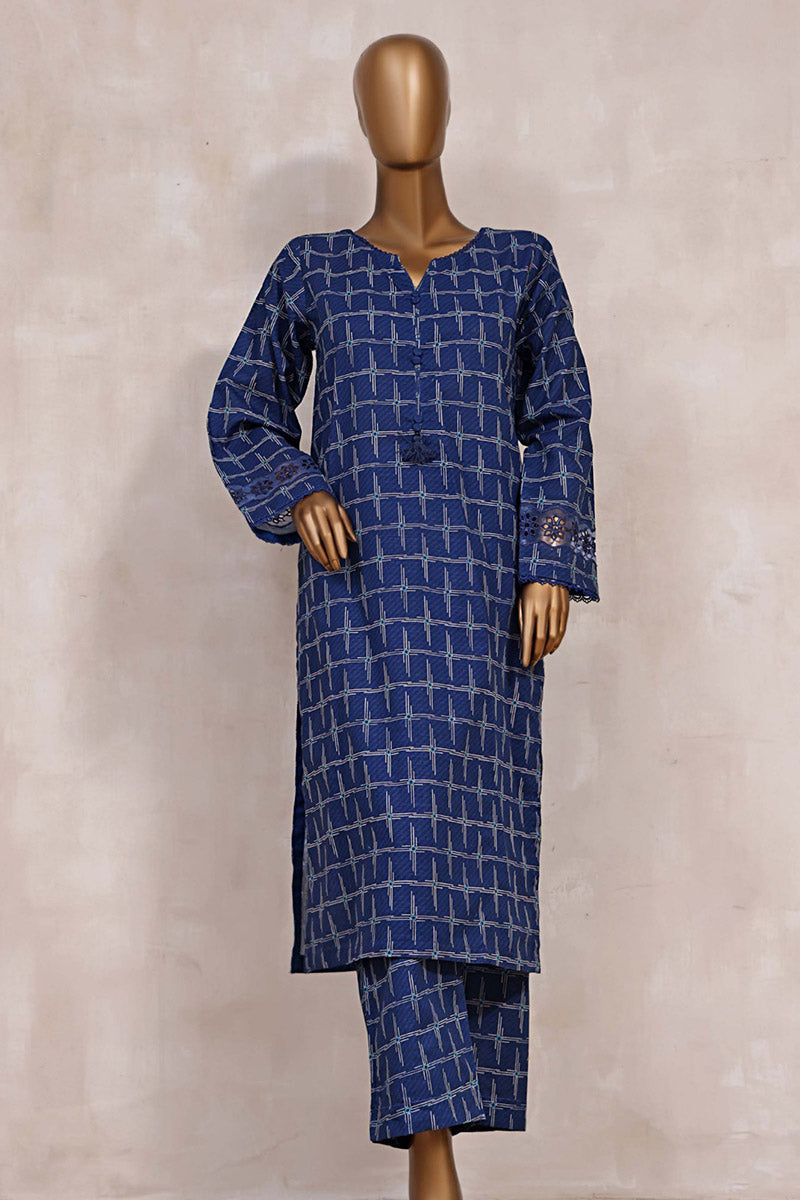 Sadabahar Khaddar Cutwork 2 Pcs Collection - Design 07