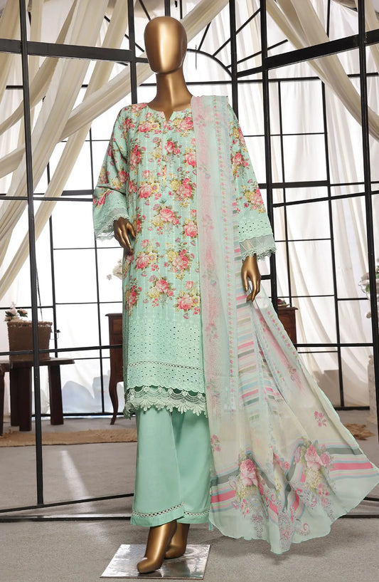 SADABAHAR Printkari Print Over Chikankari Collection 2024 - Design 07