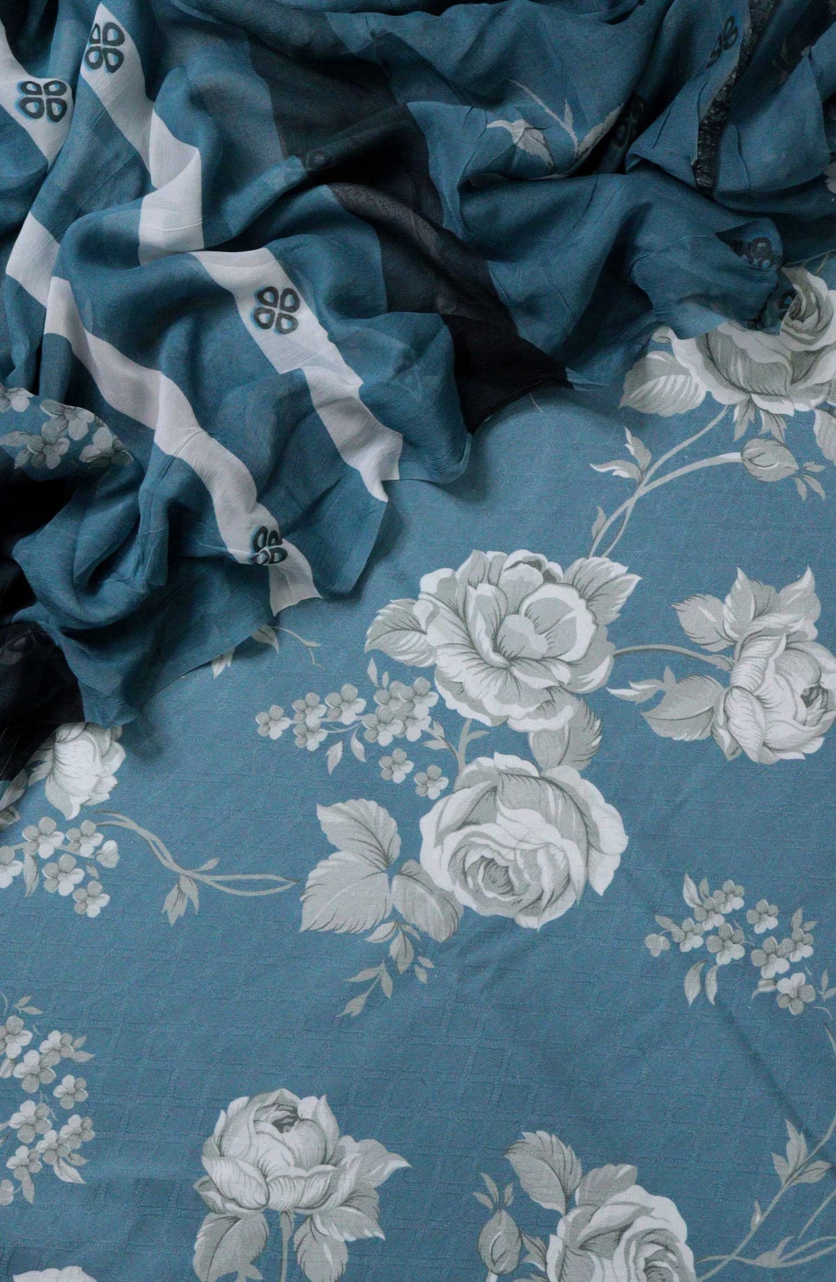 Wintry Wonders unstitch Dobby Khaddar Digital Printed Collection - Design 07