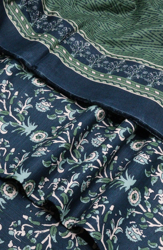 Bin Saeed Unstitch Printed Khaddar 3 piece Collection - Design 07