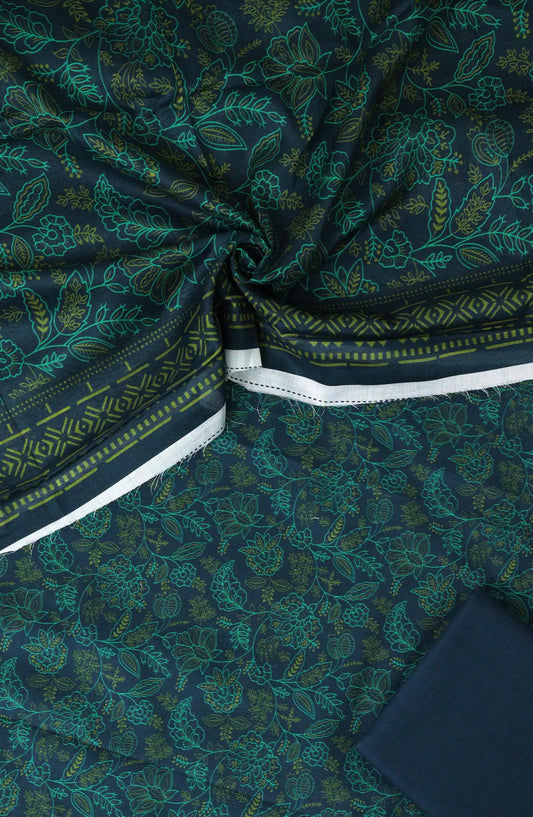 Mothers Collection unstitch suit with demask Dupatta - Design 08
