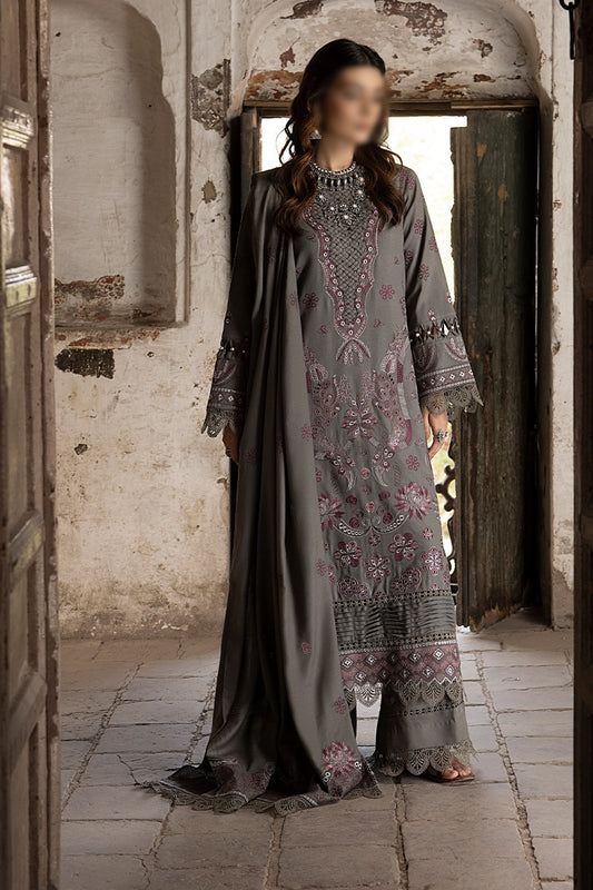 Vasal Embroidered Peach Leather Collection 2023 - HC - Design 08