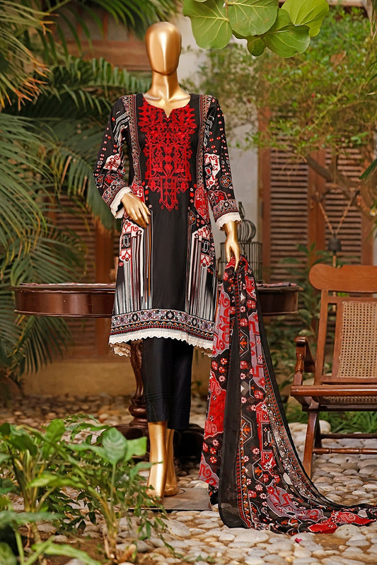 Amna Khadija Diva Embroidered Lawn Vol-03 D-08