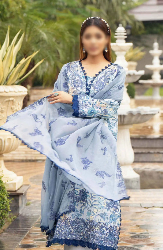 DIVA Embroidered Karandi Collection BY HUMDUM - Design 08