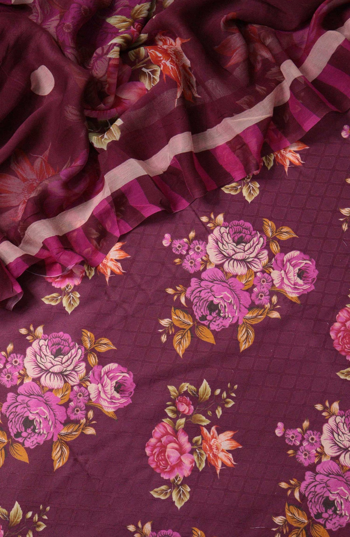 Wintry Wonders unstitch Dobby Khaddar Digital Printed Collection - Design 08