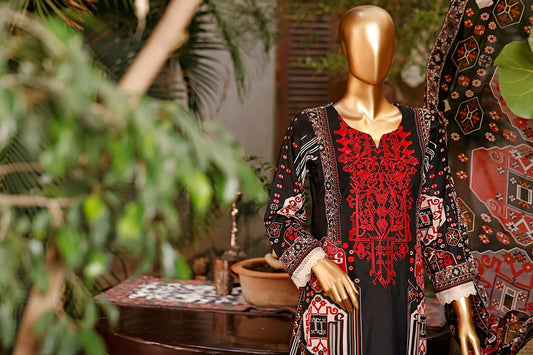 Amna Khadija Diva Embroidered Lawn Vol-03 D-08