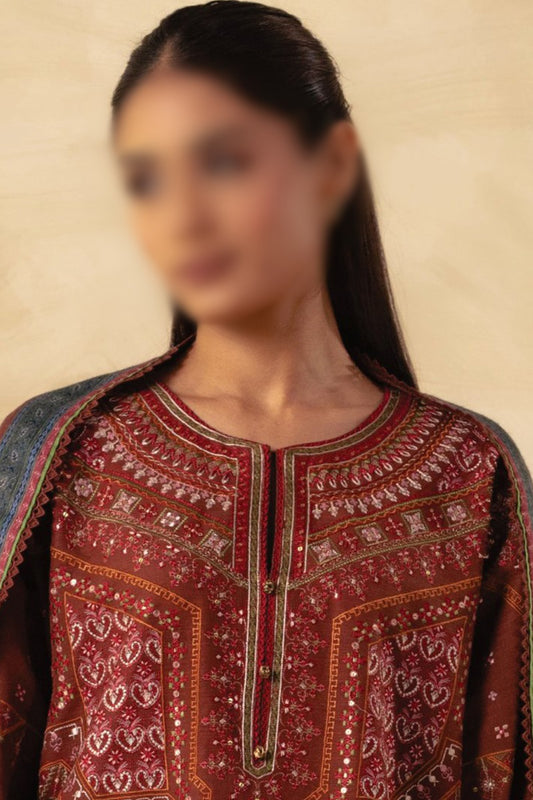 Coco Winter Unstitched Collection By Zara ShahJahan - ZS  - Design 08A