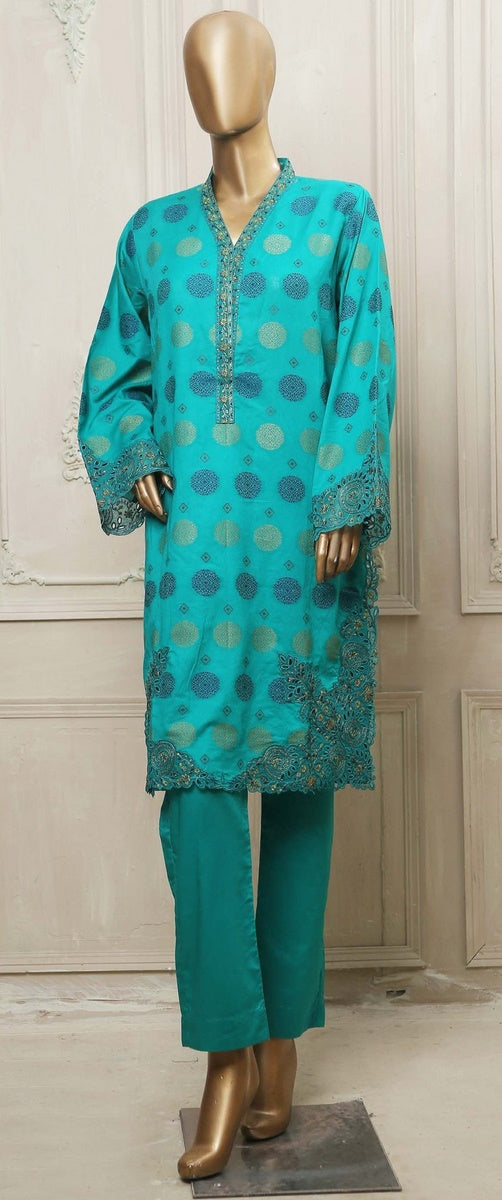 Design 08 Bin Saeed Jacquard 2pcs Embroidered Collection Vol 02