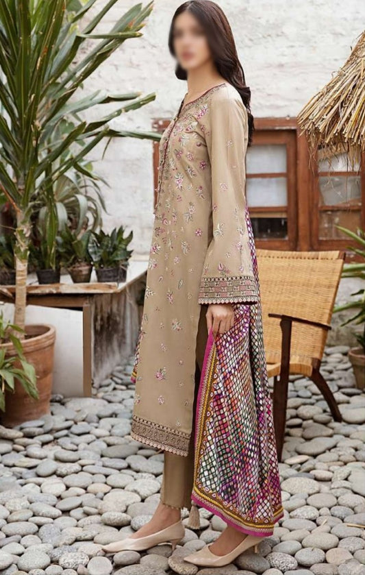 Jazmin IRIS Embroidered Fall Winter Collection 2023 - Design 09