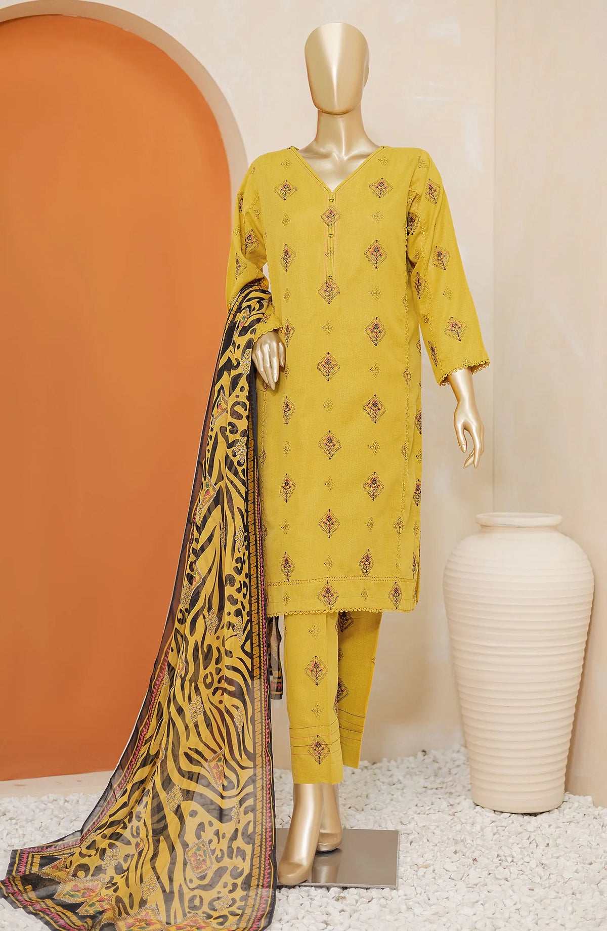 HZ Karandi Lawn Embroidered Limited Edition - Design 09