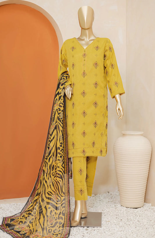 HZ Karandi Lawn Embroidered Limited Edition - Design 09
