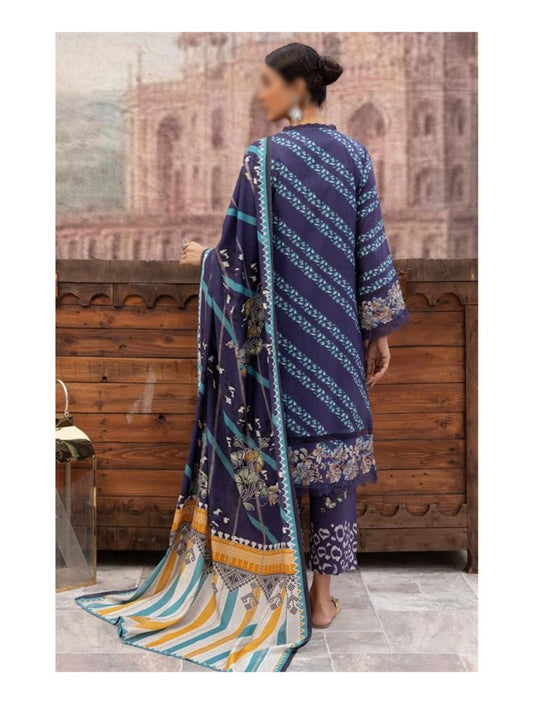Design 09 Uraan By Zara Meer Printed Doriya Staple Collection Vol 10