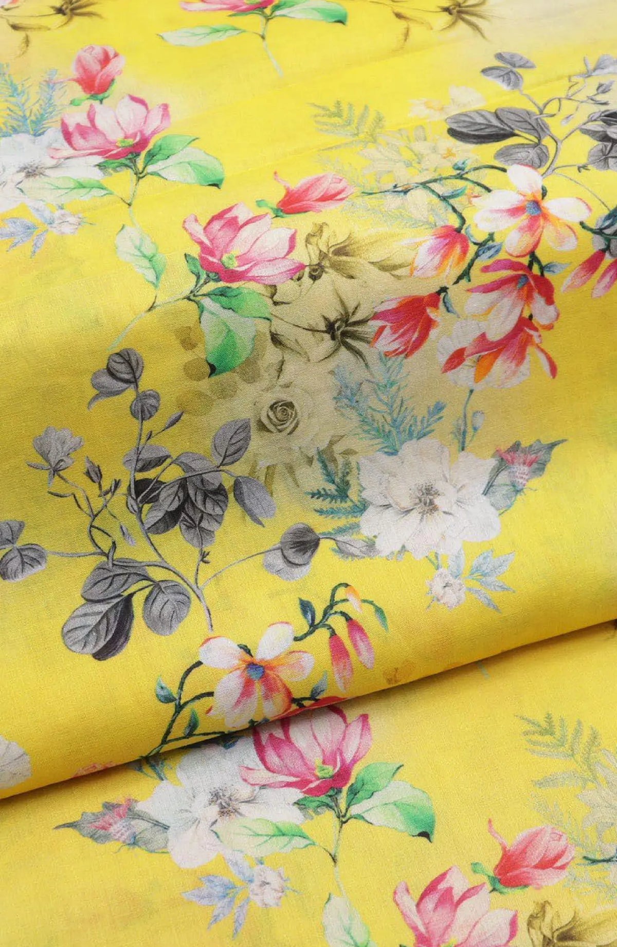 Classic Unstitched 2pcs Digital Printed Lawn Collection Vol-03 By Amna Khadija - Design 09