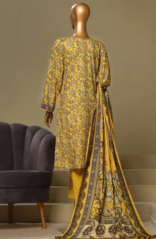 BIN SAEED Exclusive Cotton Chikankari 3 Piece Vol 1 - Design 10