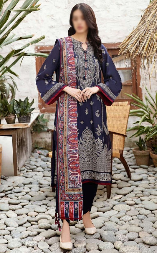Jazmin IRIS Embroidered Fall Winter Collection 2023 - Design 10