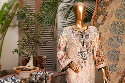 Amna Khadija Diva Embroidered Lawn Vol-03 D-10