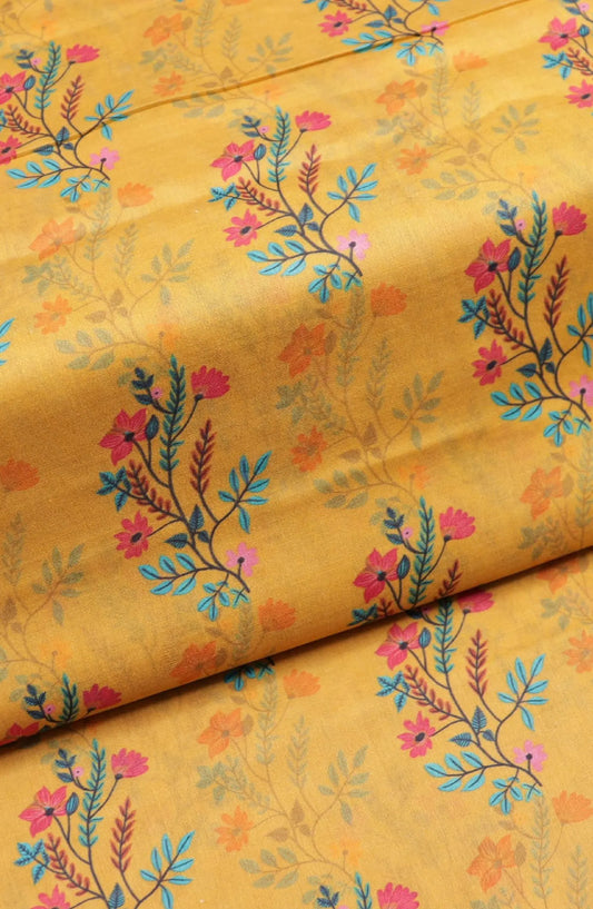 Classic Unstitched 2pcs Digital Printed Lawn Collection Vol-02 By Amna Khadija - Design 10