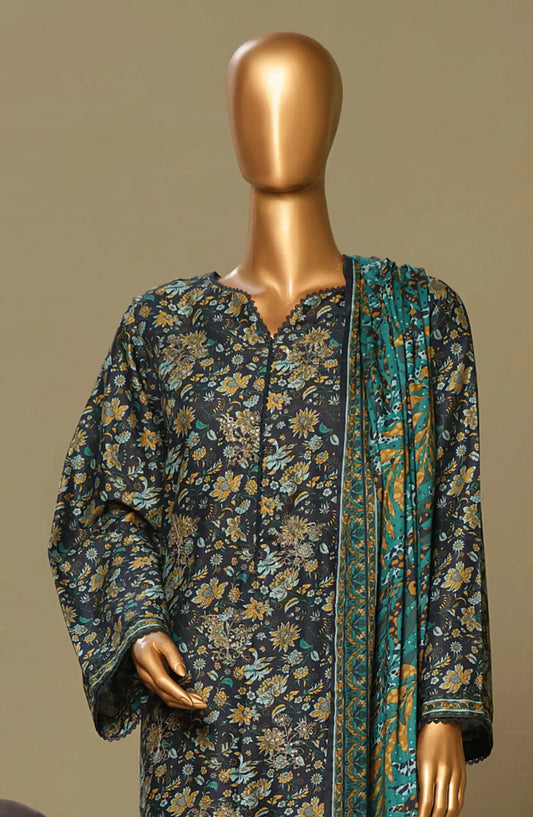 BIN SAEED Exclusive Cotton Chikankari 3 Piece Vol 1 - Design 11