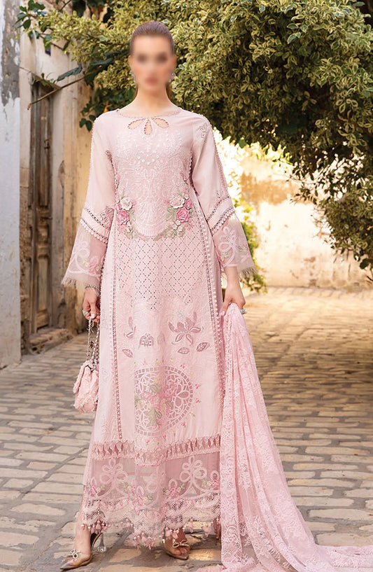 Maria B Unstitched Luxury Lawn Collection 2024 - Design 11 A