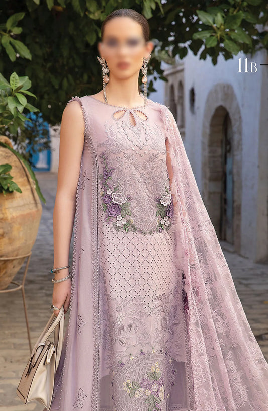 Maria B Unstitched Luxury Lawn Collection 2024 - Design 11 B