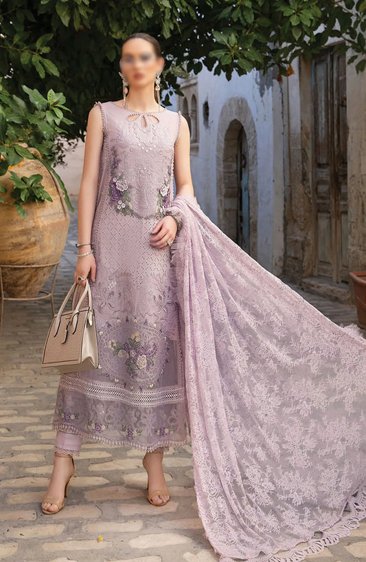 Maria B Unstitched Luxury Lawn Collection 2024 - Design 11 B