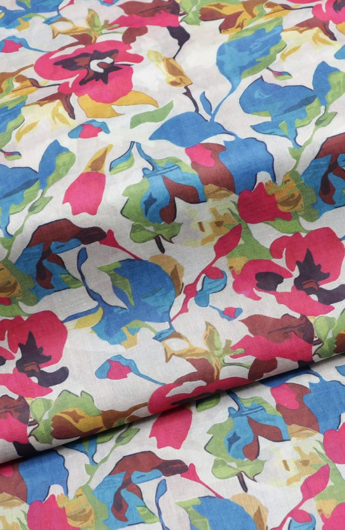 Classic Unstitched 2pcs Digital Printed Lawn Collection Vol-02 By Amna Khadija - Design 11