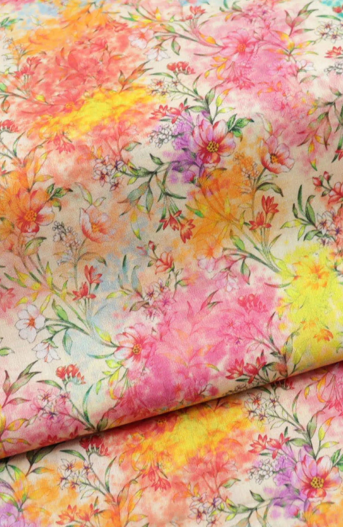Classic Unstitched 2pcs Digital Printed Lawn Collection Vol-03 By Amna Khadija - Design 11