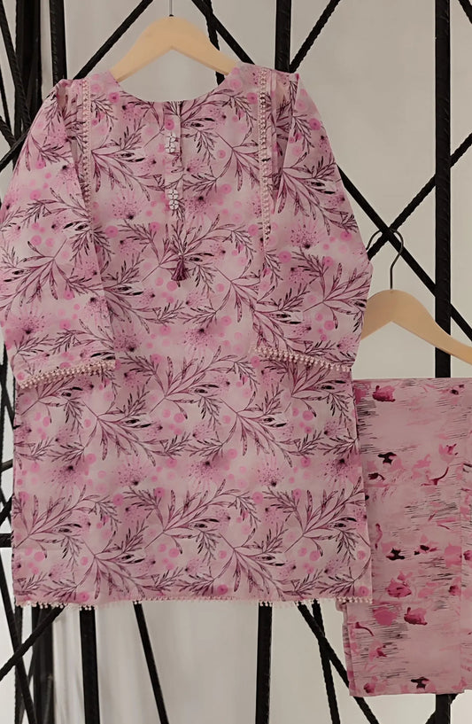 Amna Khadija Kids Stitch Printed Co Ords 2 Pcs Collection - Design 11
