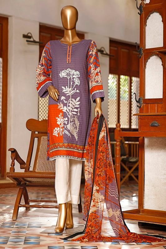Amna Khadija Diva Embroidered Lawn Vol-03 D-11