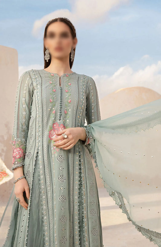 Maria B Unstitched Luxury Lawn Collection 2024 - Design 12 B