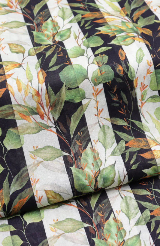 Classic Unstitched 2pcs Digital Printed Lawn Collection Vol-03 By Amna Khadija - Design 12