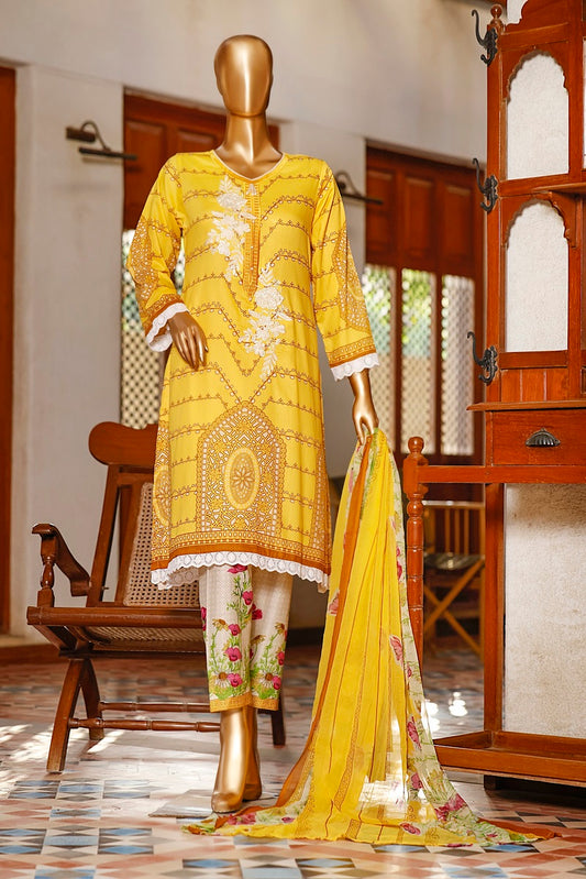 Amna Khadija Diva Embroidered Lawn Vol-03 D-12