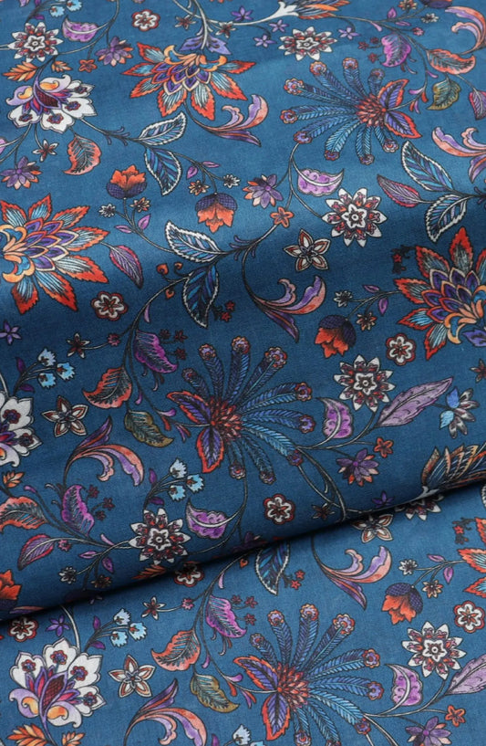 Classic Unstitched 2pcs Digital Printed Lawn Collection Vol-02 By Amna Khadija - Design 13