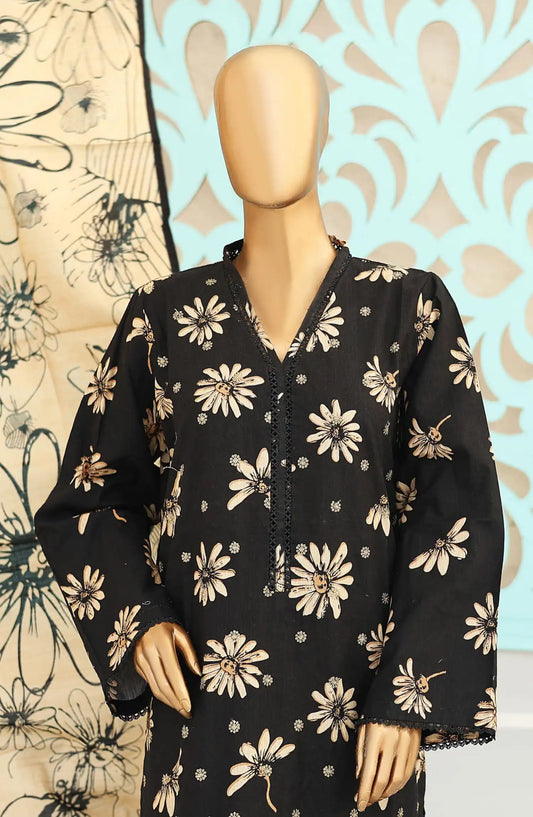Bin Saeed Exclusive RTW Chikankari Embroidered Khaddar Collection - Design 14
