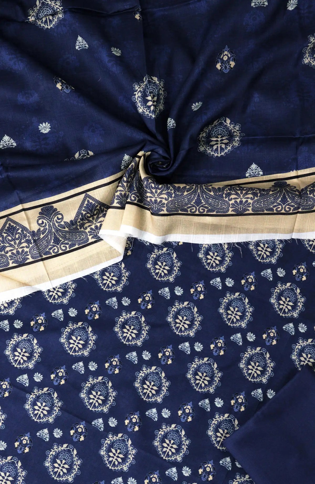 Mothers Collection unstitch suit with demask Dupatta - Design 16