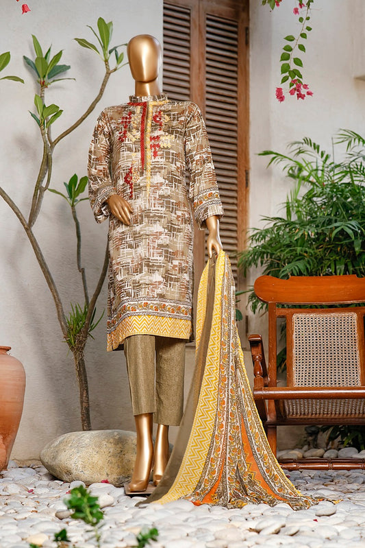 Amna Khadija Diva Embroidered Lawn Vol-03 D-17
