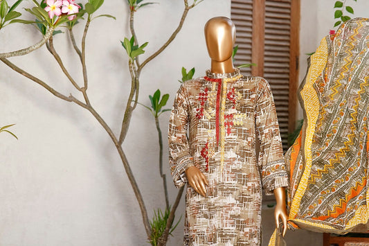 Amna Khadija Diva Embroidered Lawn Vol-03 D-17