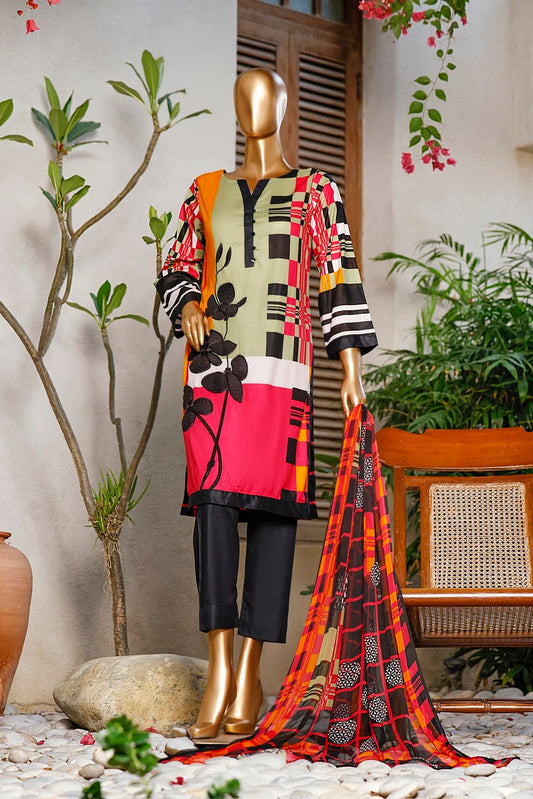 Amna Khadija Diva Embroidered Lawn Vol-03 D-18